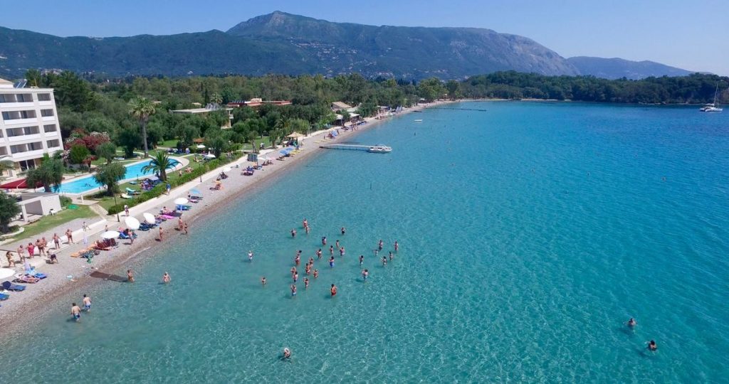Korfu sahilleri ve Korfu'nun en güzel sahilleri