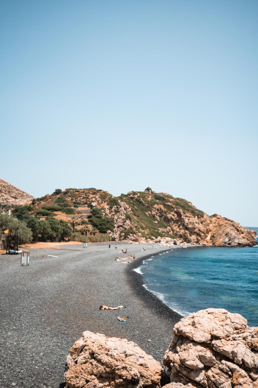 Sakız Adası Gezilecek Yerler - Mavra Volia Beach