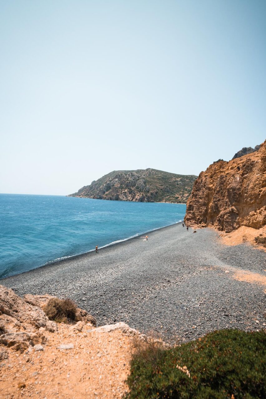 Sakız Adası Gezilecek Yerler - Mavra Volia Beach